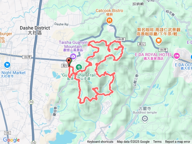 大社觀音山32連峰（標示路點）預覽圖