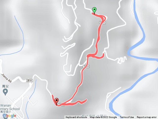 萬安林道一小段