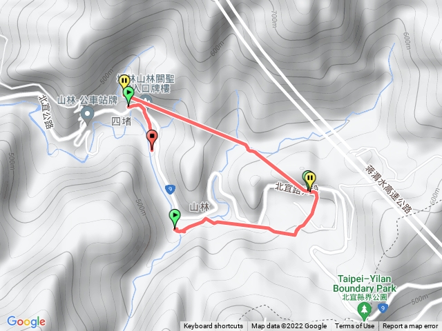 坪林溪畔古道-四堵古道 O型