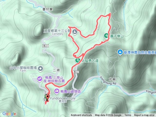 北隘勇古道預覽圖