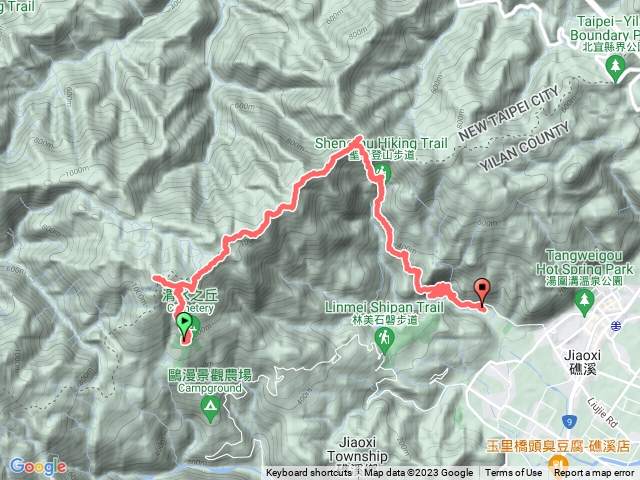 烘聖縱走(烘爐地山至聖母山莊)