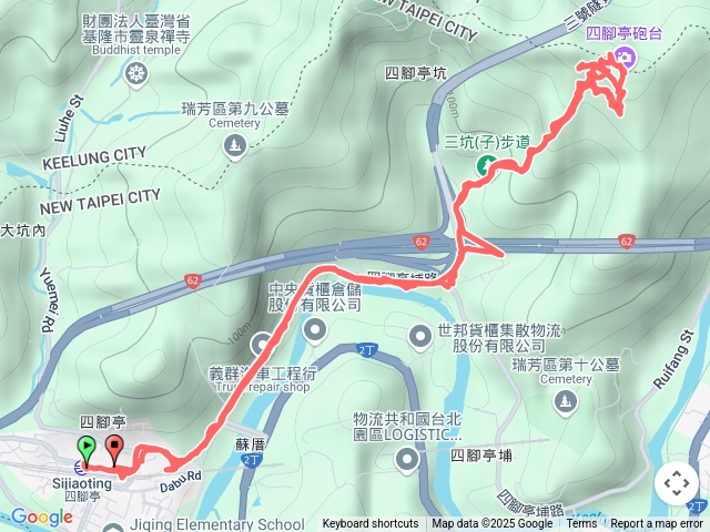 四腳亭砲台步道