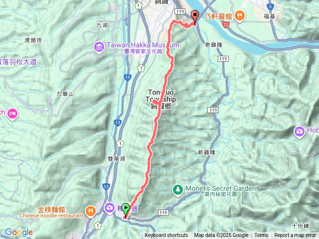 三角山縱走員屯山預覽圖