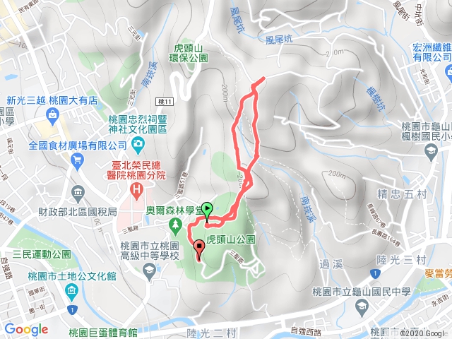 20180421虎頭山公園-三分山-五分山