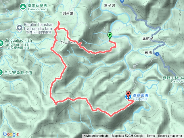 新北坪林郊山行程 : 倒吊三山縱走。(A進B出接駁車行程)預覽圖