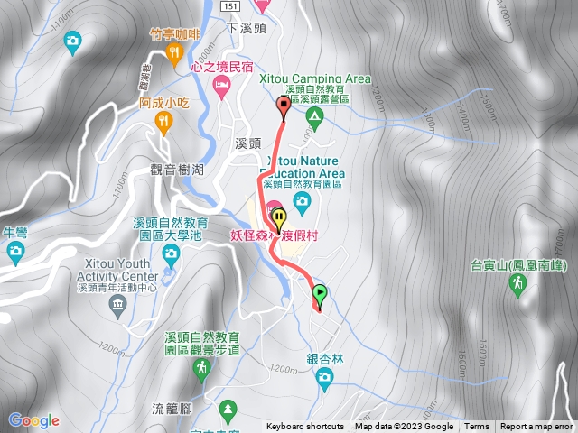 午安
20230924 13：40
再次下溪頭。
回程，在天文臺1.2KM巧遇母的藍腹鷴^_^
祝順心如意。