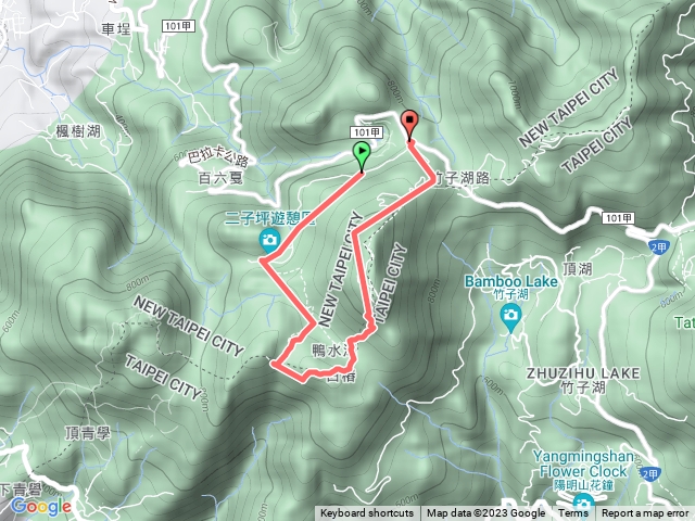 大屯山主峰➡西峰➡南峰