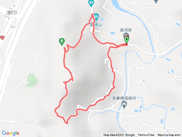 曲洞宮墨硯山O型健走