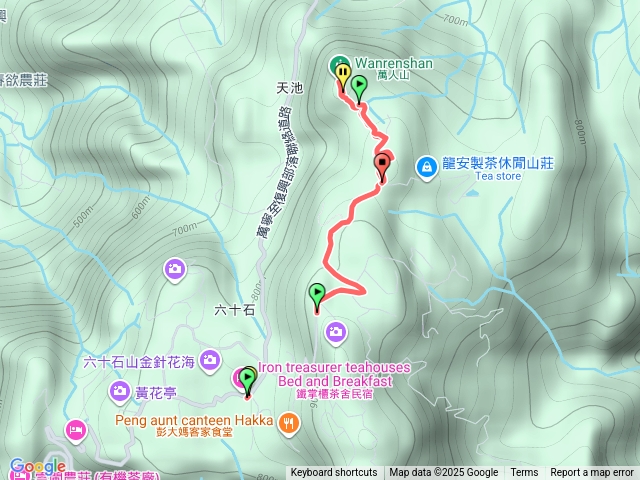 萬人山（六十石山20號民宅起登）