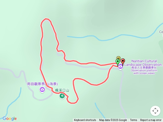 南田人文飛行步道預覽圖