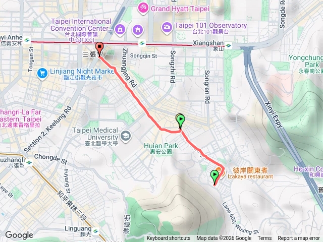吳興街(524、600巷交界到基隆路二段)