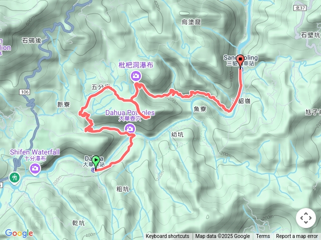 2025-05-30 野人谷與三貂嶺瀑布群連走─翠谷瀑布→天雲瀑布→茵夢湖瀑布→雞董滑瀑→五分寮山→枇杷洞瀑布→摩天瀑布→合谷瀑布