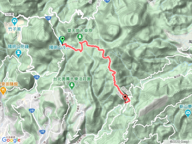 台北大縱走，冷水坑到風櫃嘴