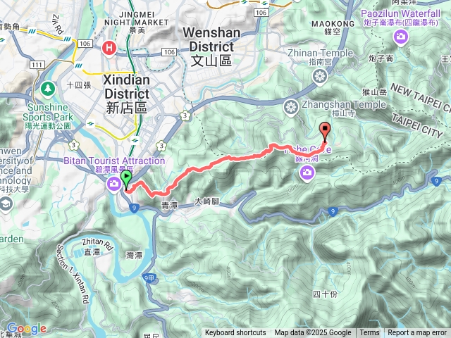 新店到貓空纜車站預覽圖