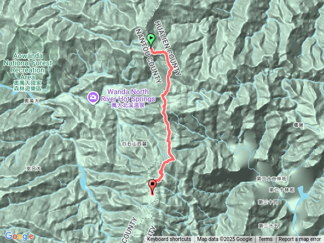 北三段(能高安東軍)d2大陸池→屯鹿妹池預覽圖