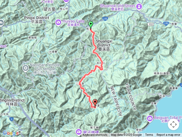 淡蘭古道中路D2崩山坑-北勢溪-灣潭20280601