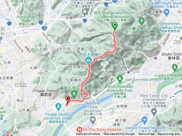 大棟山鶯歌石步道