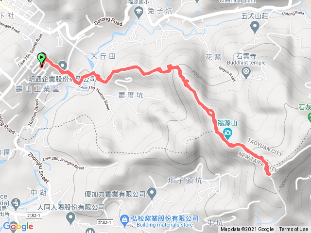 福源山登山步道