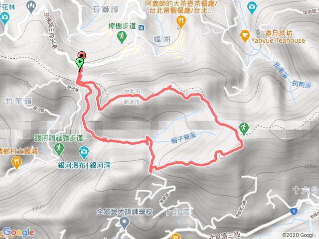 文山鵝角格山四面頭山O型