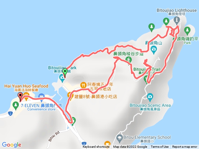 鼻頭角密境O型