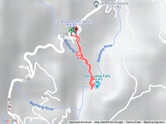 （阿里山大湖）鳳凰瀑布登山步道