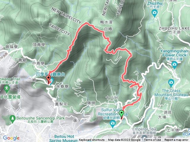 頂湖山-大屯西峰-下-西南稜