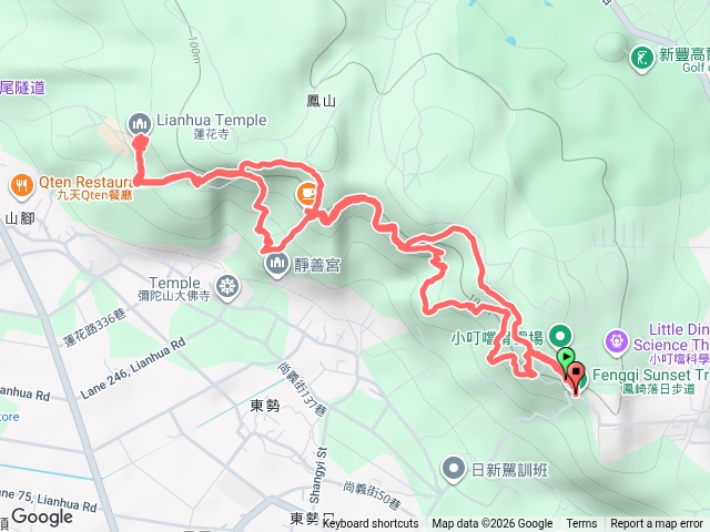 鳳崎落日步道預覽圖
