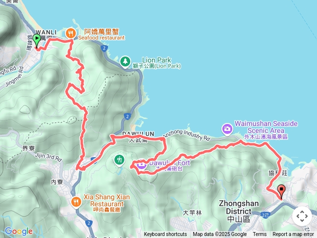 20250624金剛岩-大路嶺古道-大武崙山-國旗嶺