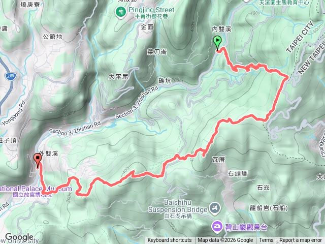 帕米爾公園、仙座台山縱走預覽圖
