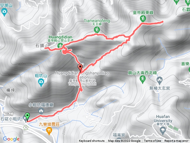 北部三大岩場—皇帝殿