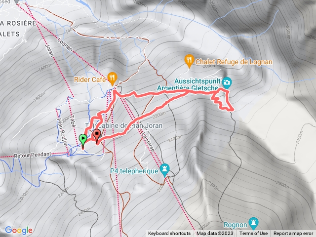 Glacier d'Argentiere