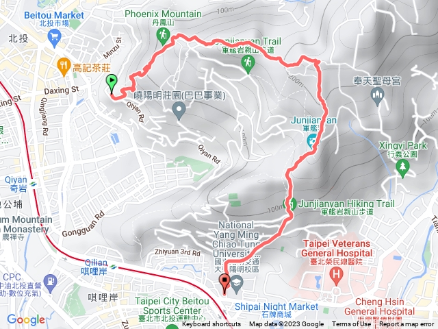 丹鳳山、軍艦岩