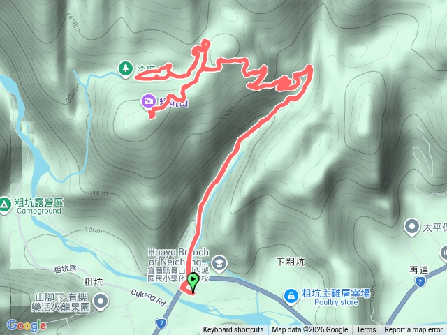 冷埤、粗坑山