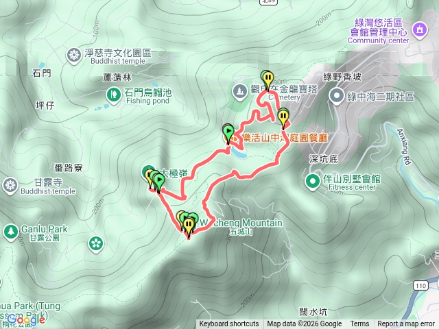 山中湖-五城山-文筆山O繞預覽圖