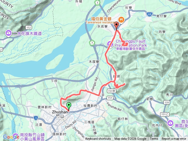 竹山，鹿谷繞一圈