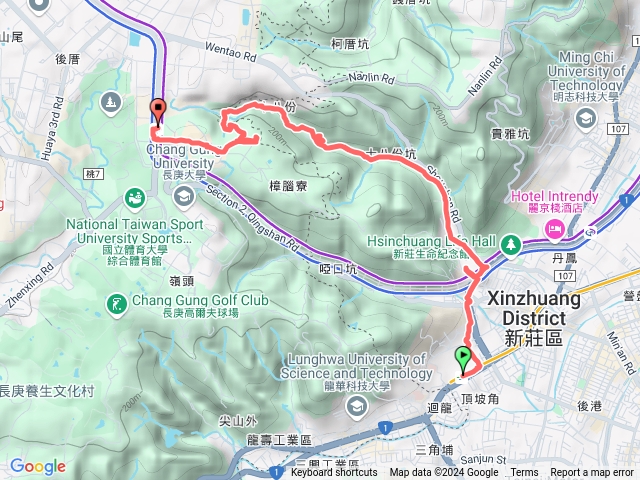 20241130 迴龍捷運站 青年公園 十八份坑溪溪邊步道 水源地（公園）山徑 文青水園 機捷體育大學站預覽圖