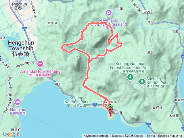 Xtrail 100 kenting 25K