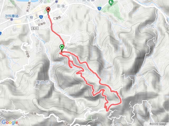 2020.0105大尖山到四分尾山O型