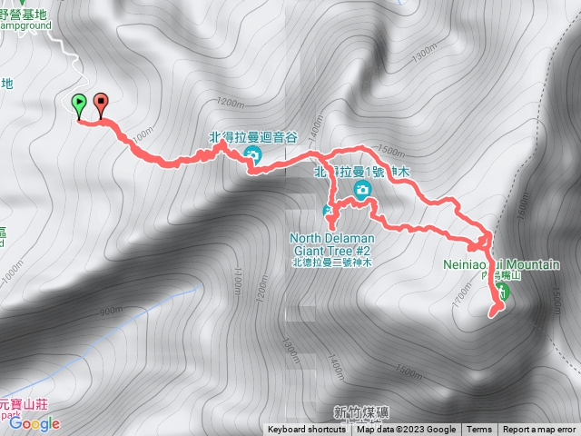 北得拉曼 內鳥嘴山