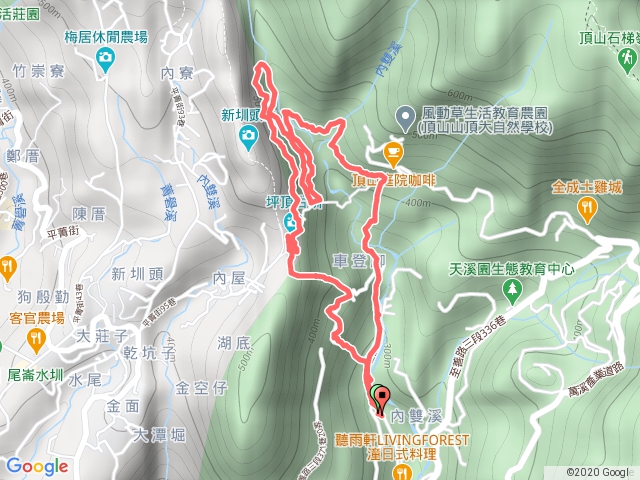 20200410 士林環坪頂百年三圳行(登峰圳.坪頂新圳.內雙溪古道.坪頂古圳.清風亭.大崎頭步道)