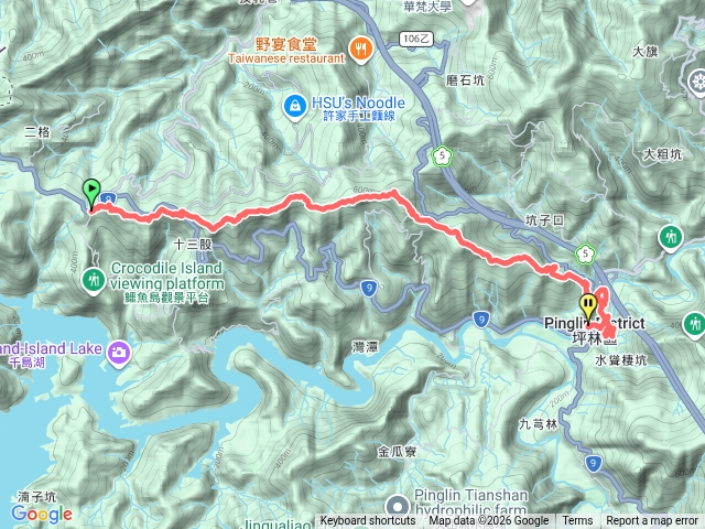 坪林雲海山粗坑寮山獵狸尖后烏窟子山預覽圖