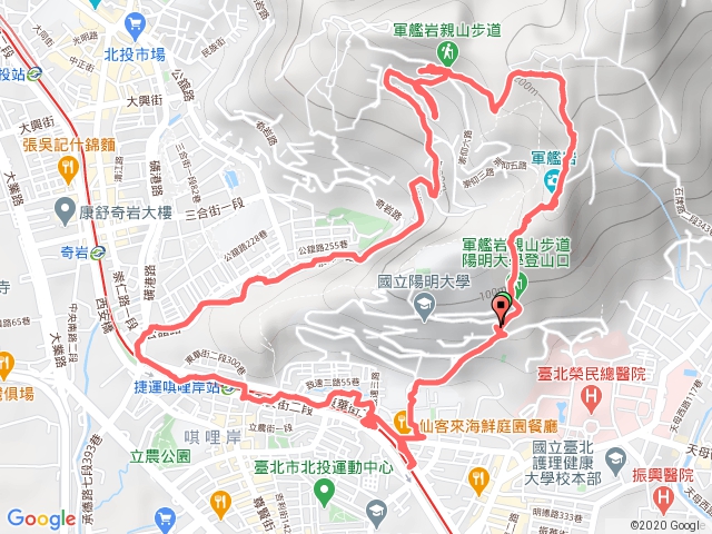 北投軍艦岩步道