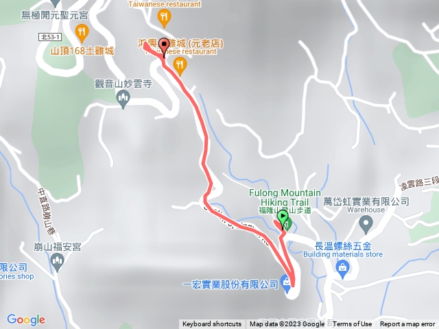 2023觀音觀鷹尋寶任務福隆山登山步道202305140900