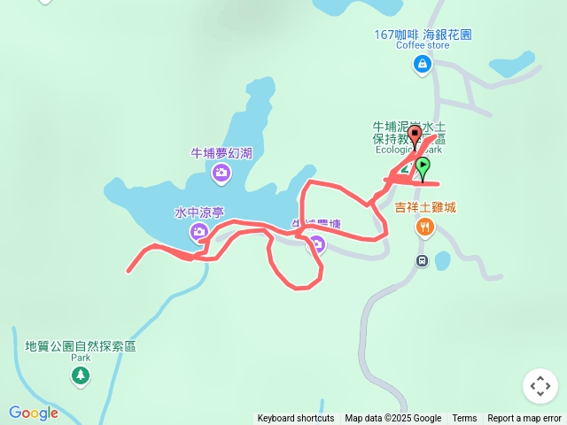 牛埔泥岩水土保持教學園區｜水中涼亭｜惡地形｜峯花雪月