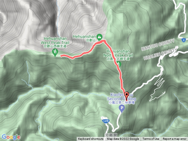 合歡北峰 西峰失敗