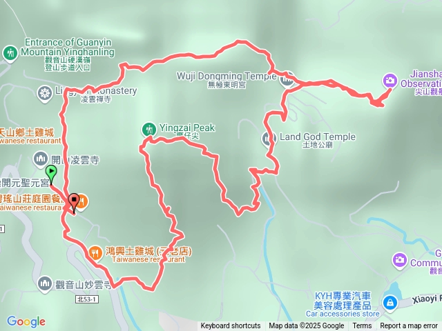 20250713阿湯哥觀音山一圈
