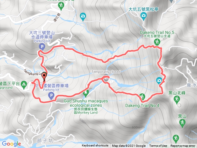 小百岳集起來大坑4號步道202111140908