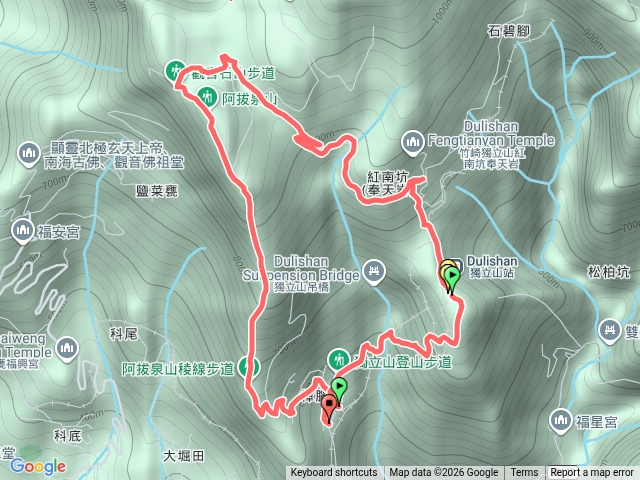 阿拔泉縱走（獨立山）預覽圖