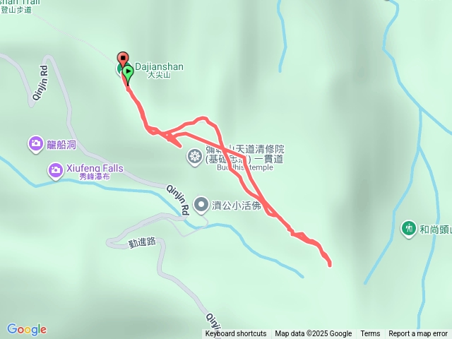 大尖山-四分半山