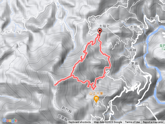 鵝公髻山步道